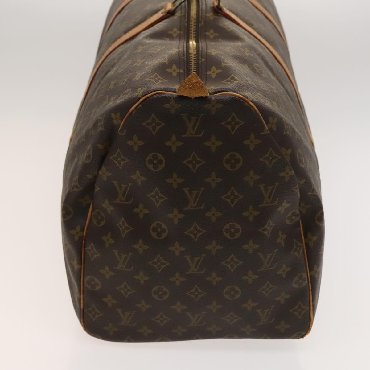 LOUIS VUITTON Monogram Keepall 60 Boston Bag M41422 LV Auth 123341