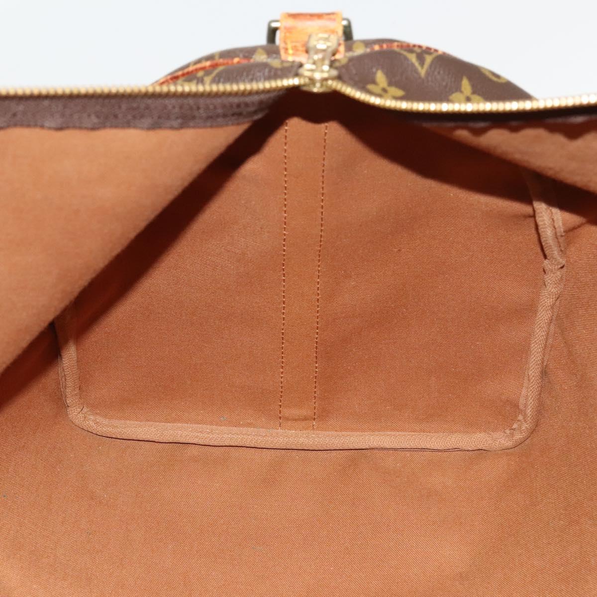 LOUIS VUITTON Monogram Keepall Bandouliere 55 Boston Bag M41414 LV Auth 123367