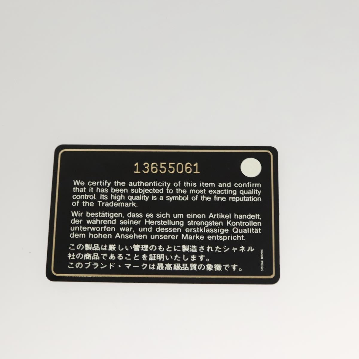 CHANEL Cococoon Hand Bag Nylon Gray Silver CC Auth 123385