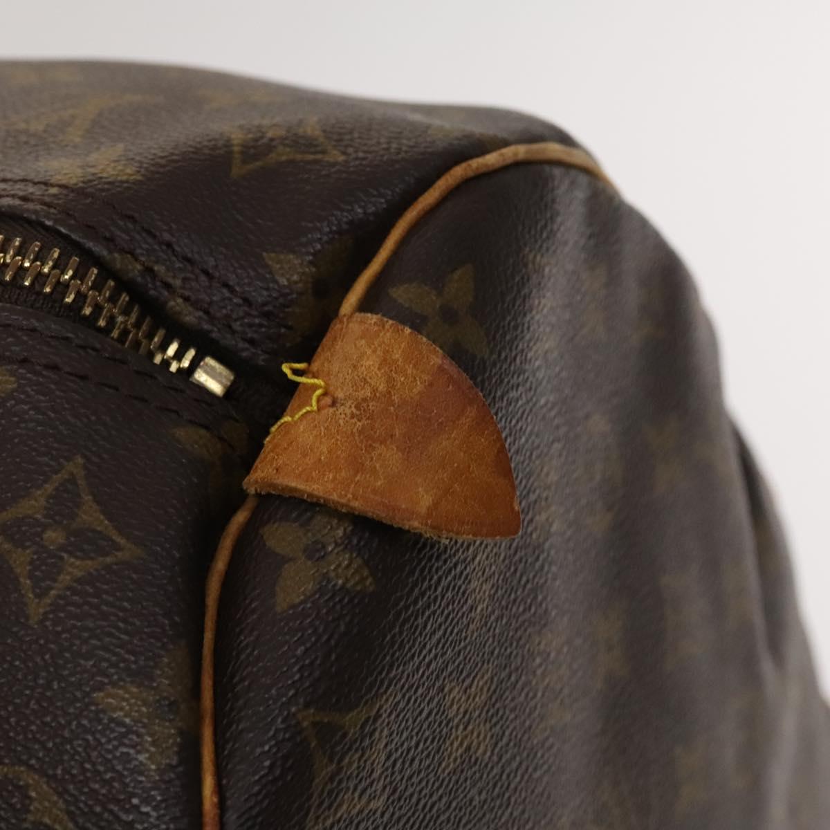LOUIS VUITTON Monogram Keepall 60 Boston Bag M41422 LV Auth 123386
