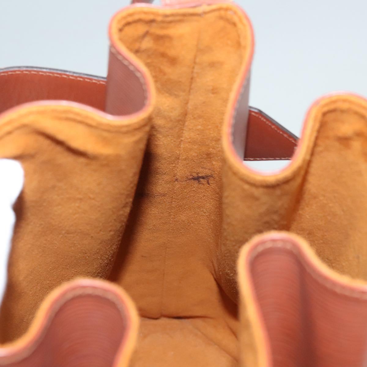 LOUIS VUITTON Epi Sac Depaule GM Shoulder Bag Brown M80193 LV Auth 123400