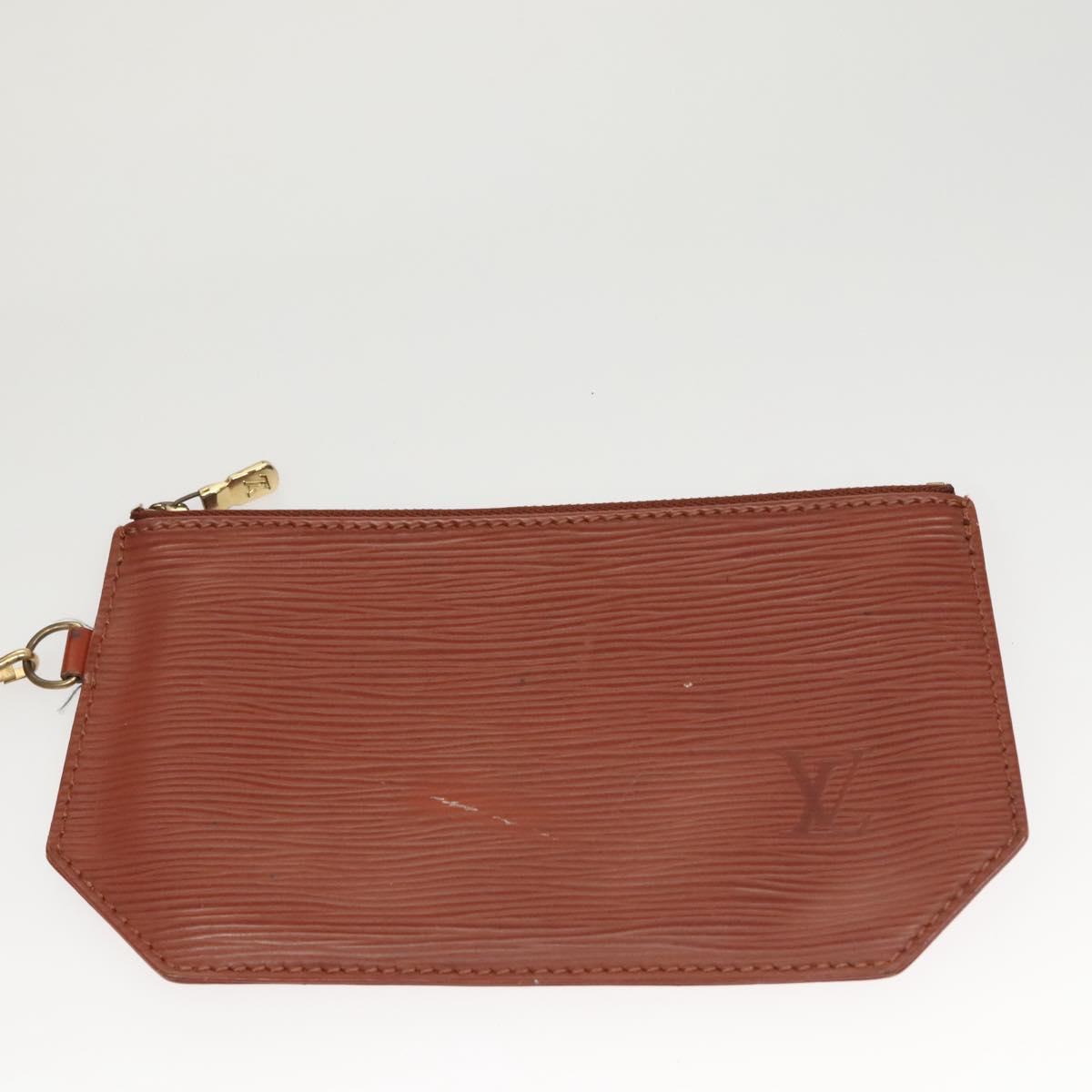 LOUIS VUITTON Epi Sac Depaule GM Shoulder Bag Brown M80193 LV Auth 123400