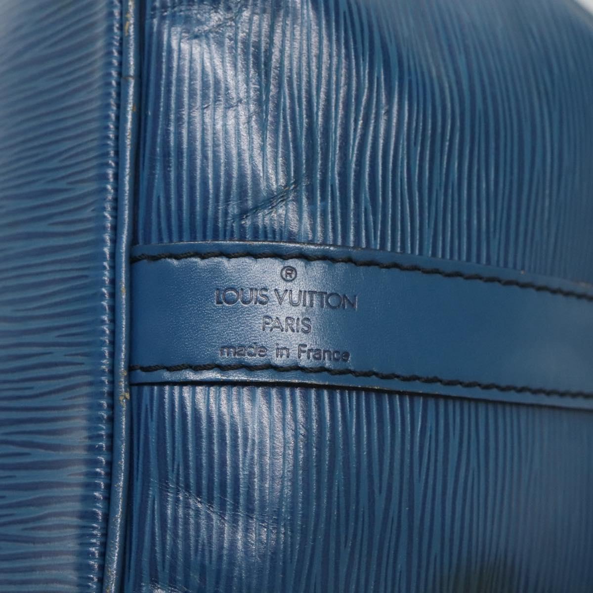 LOUIS VUITTON Epi Petit Noe Shoulder Bag Blue M44105 LV Auth 123401
