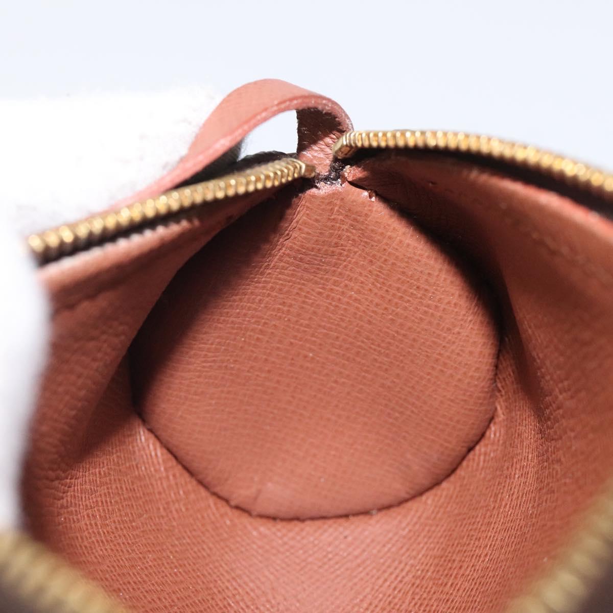 LOUIS VUITTON Monogram Papillon Pouch LV Auth 123429