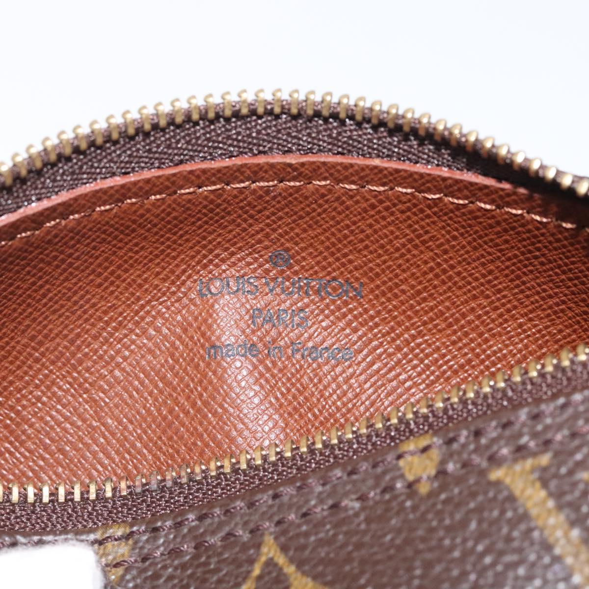 LOUIS VUITTON Monogram Papillon Pouch LV Auth 123430