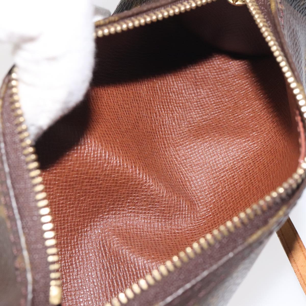LOUIS VUITTON Monogram Papillon Pouch LV Auth 123430