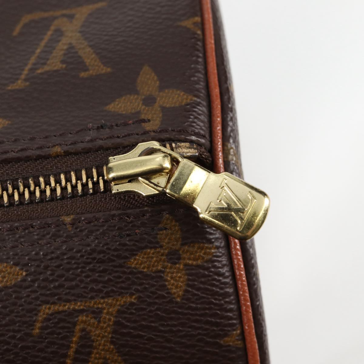 LOUIS VUITTON Monogram Papillon 30 Hand Bag M51385 LV Auth 123432V