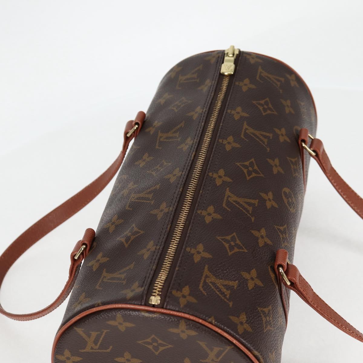 LOUIS VUITTON Monogram Papillon 30 Hand Bag M51385 LV Auth 123432V