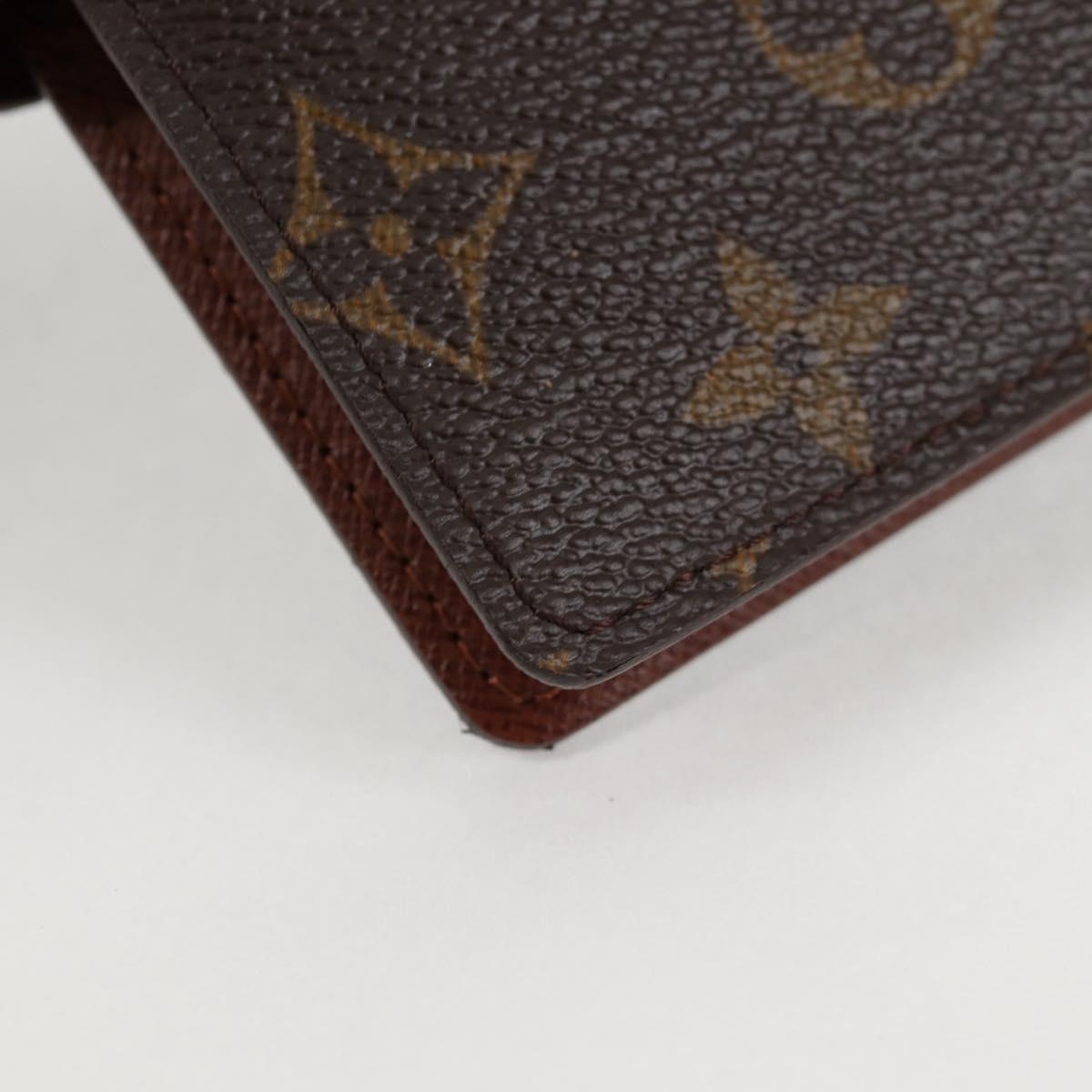 LOUIS VUITTON Monogram Panda Agenda PM Day Planner Cover R20011 LV Auth 123452SAV