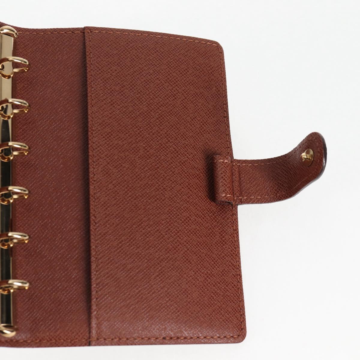 LOUIS VUITTON Monogram Panda Agenda PM Day Planner Cover R20011 LV Auth 123452SAV