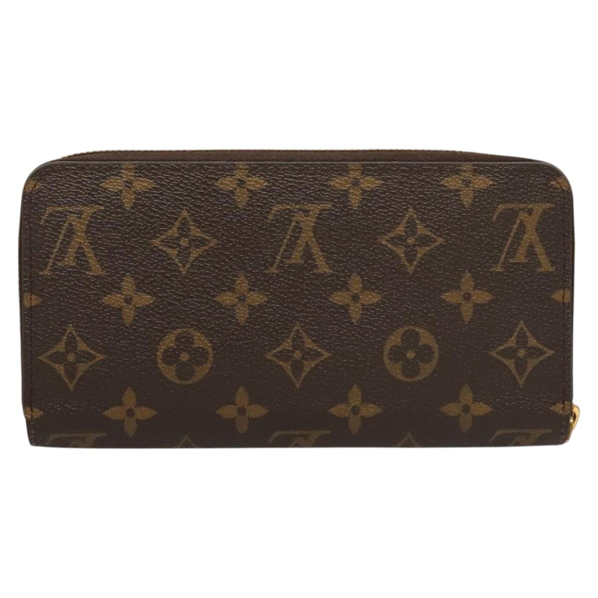 LOUIS VUITTON Monogram Vivienne Zippy Wallet Long Wallet M80861 LV Auth 123455