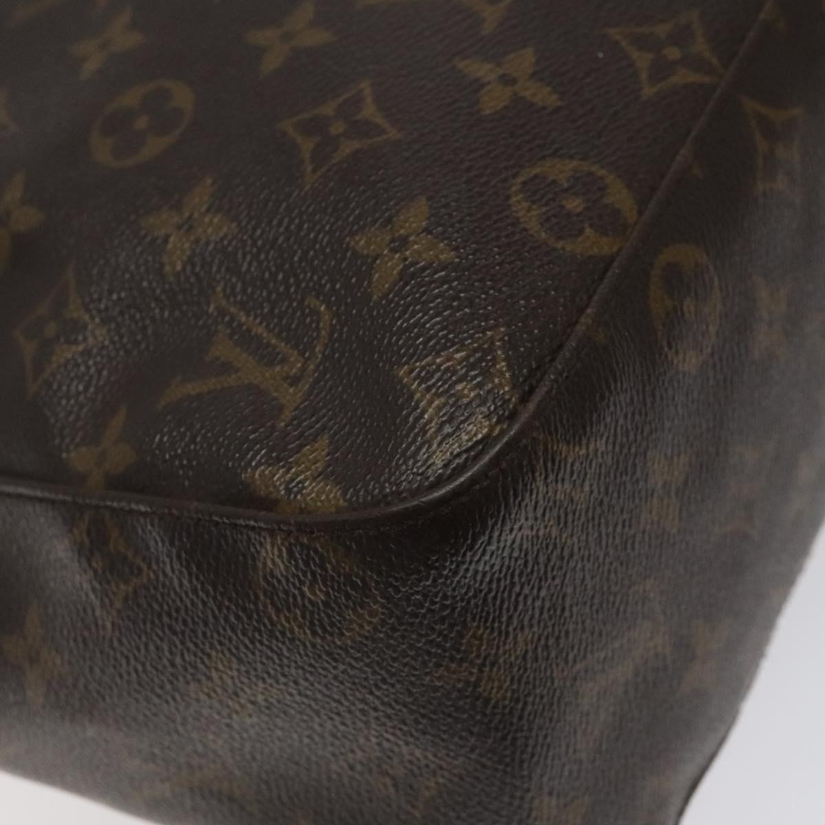 LOUIS VUITTON Monogram Looping GM Shoulder Bag M51145 LV Auth 123471