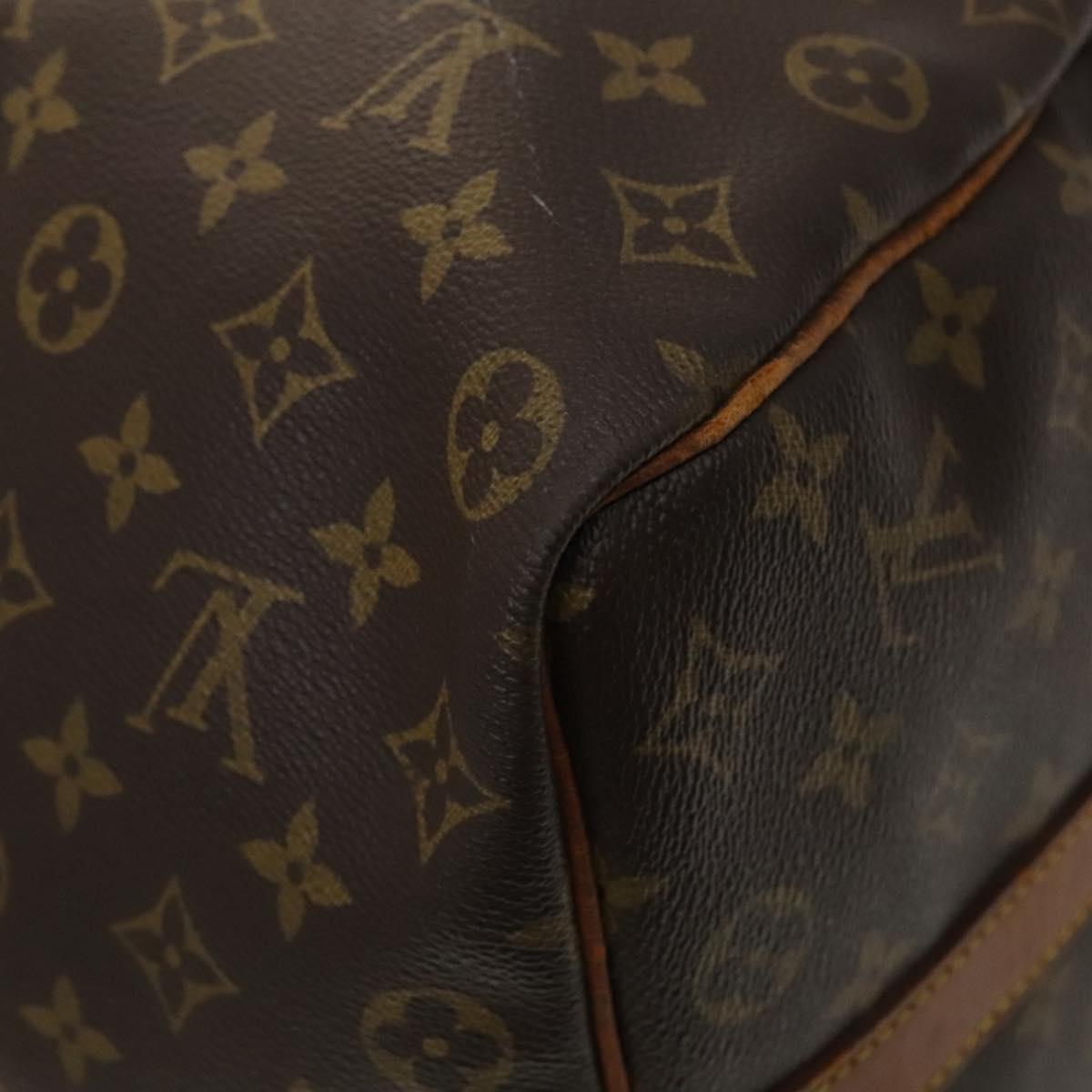 LOUIS VUITTON Monogram Keepall Bandouliere 50 Boston Bag M41416 LV Auth 123480