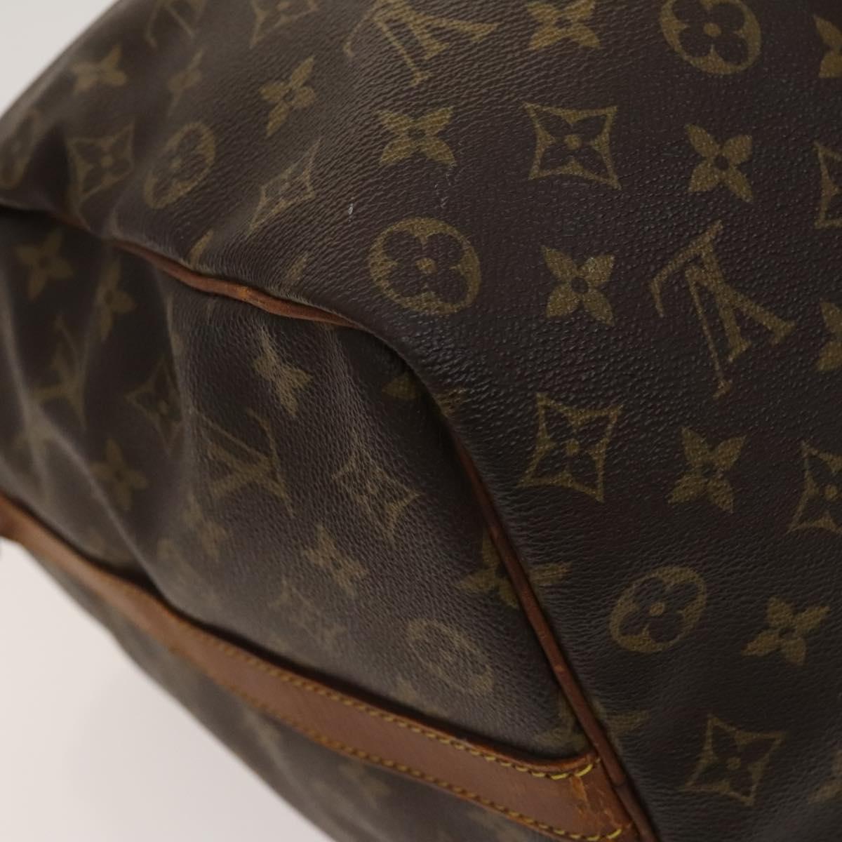 LOUIS VUITTON Monogram Keepall Bandouliere 50 Boston Bag M41416 LV Auth 123480