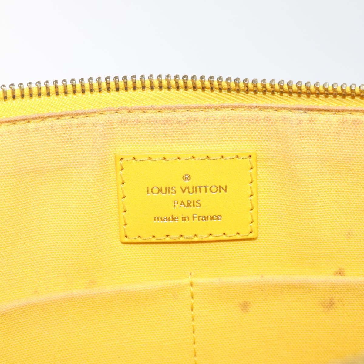 LOUIS VUITTON Damier Color Module Clutch Bag Mimosa N41311 LV Auth 123486