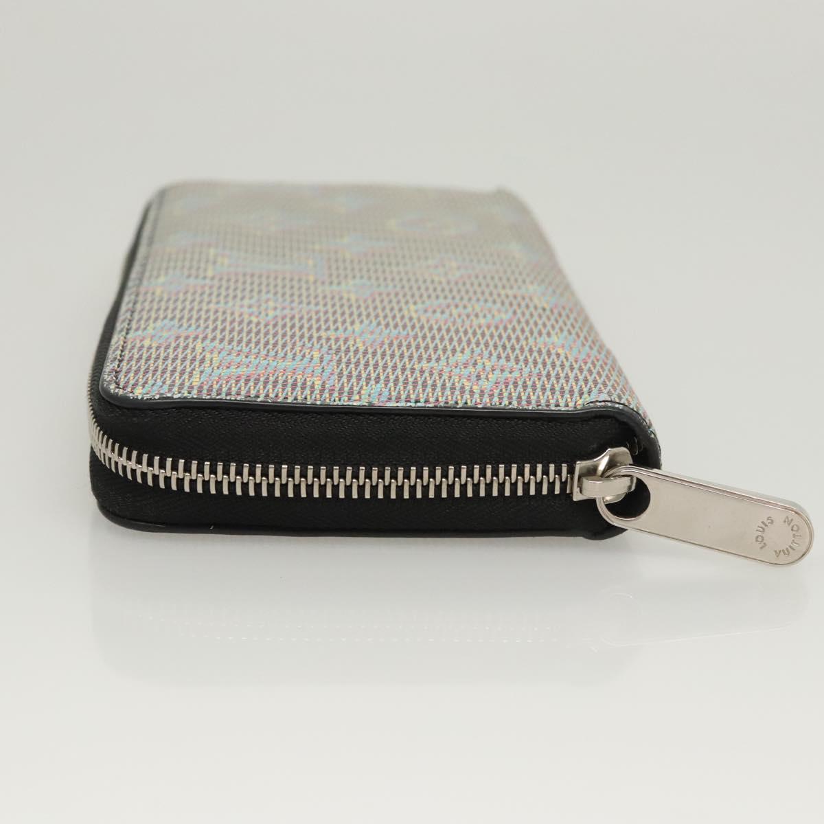 LOUIS VUITTON Monogram LV Pop Zippy Wallet Wallet Blue M68662 LV Auth 123489