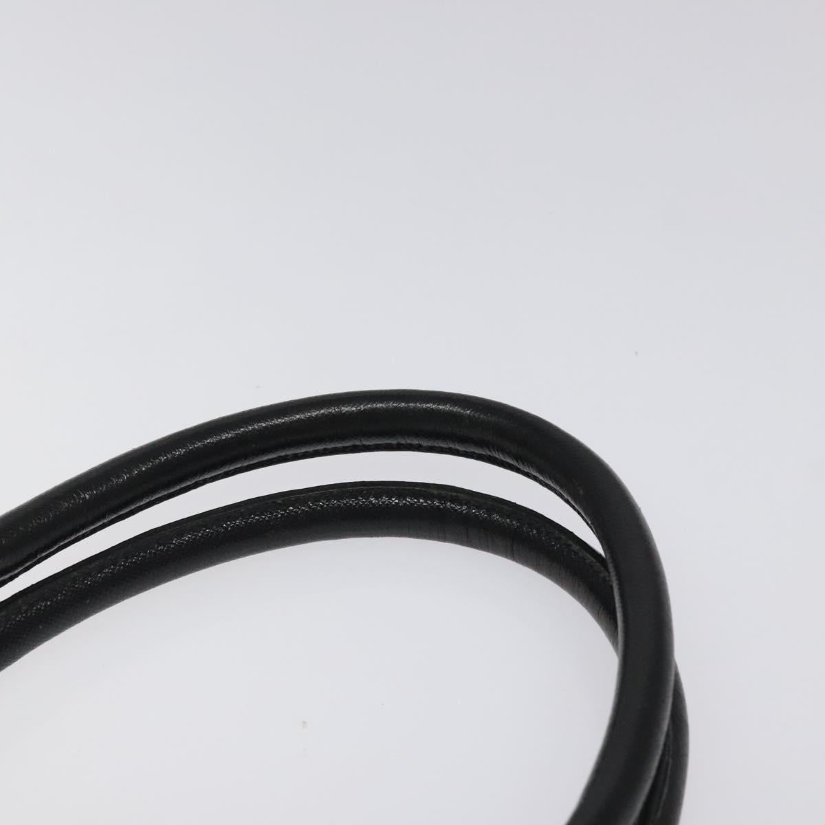 BURBERRY Nova Check Hand Bag Canvas Beige Auth 123490