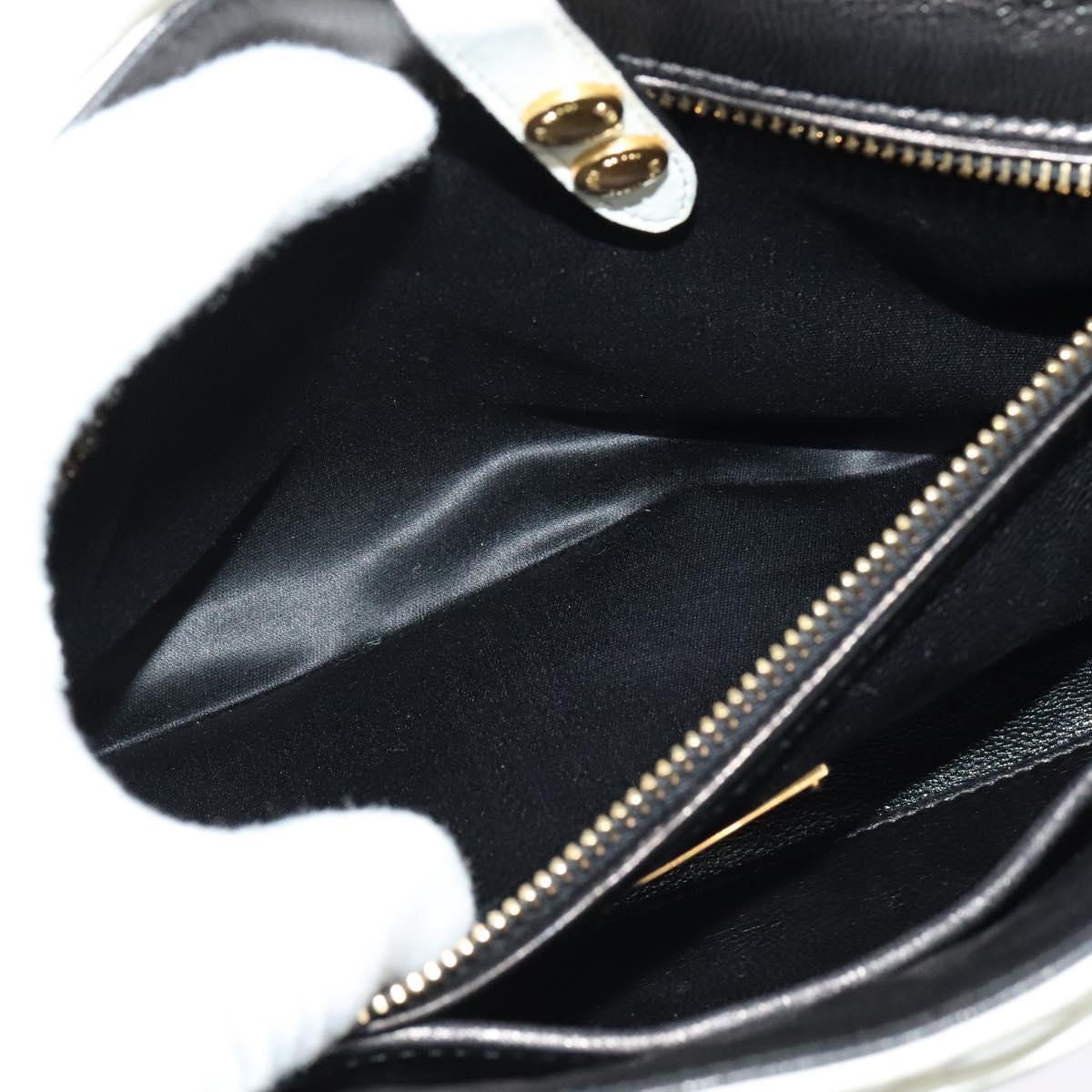 Miu Miu Matelasse Shoulder Bag Leather Yellow Gold Auth 123510