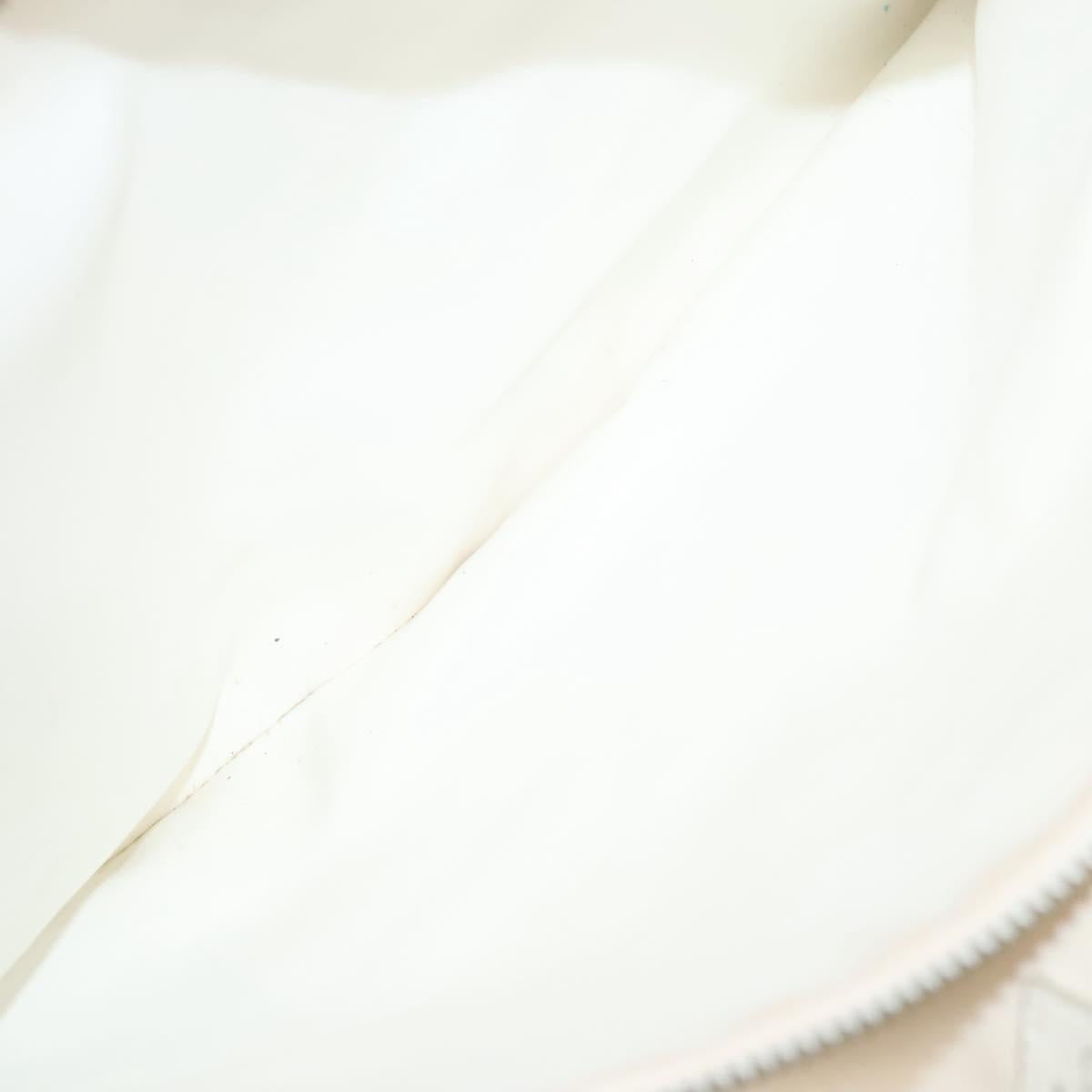 CHANEL High Summer Tote Bag Enamel Red CC Auth 123514