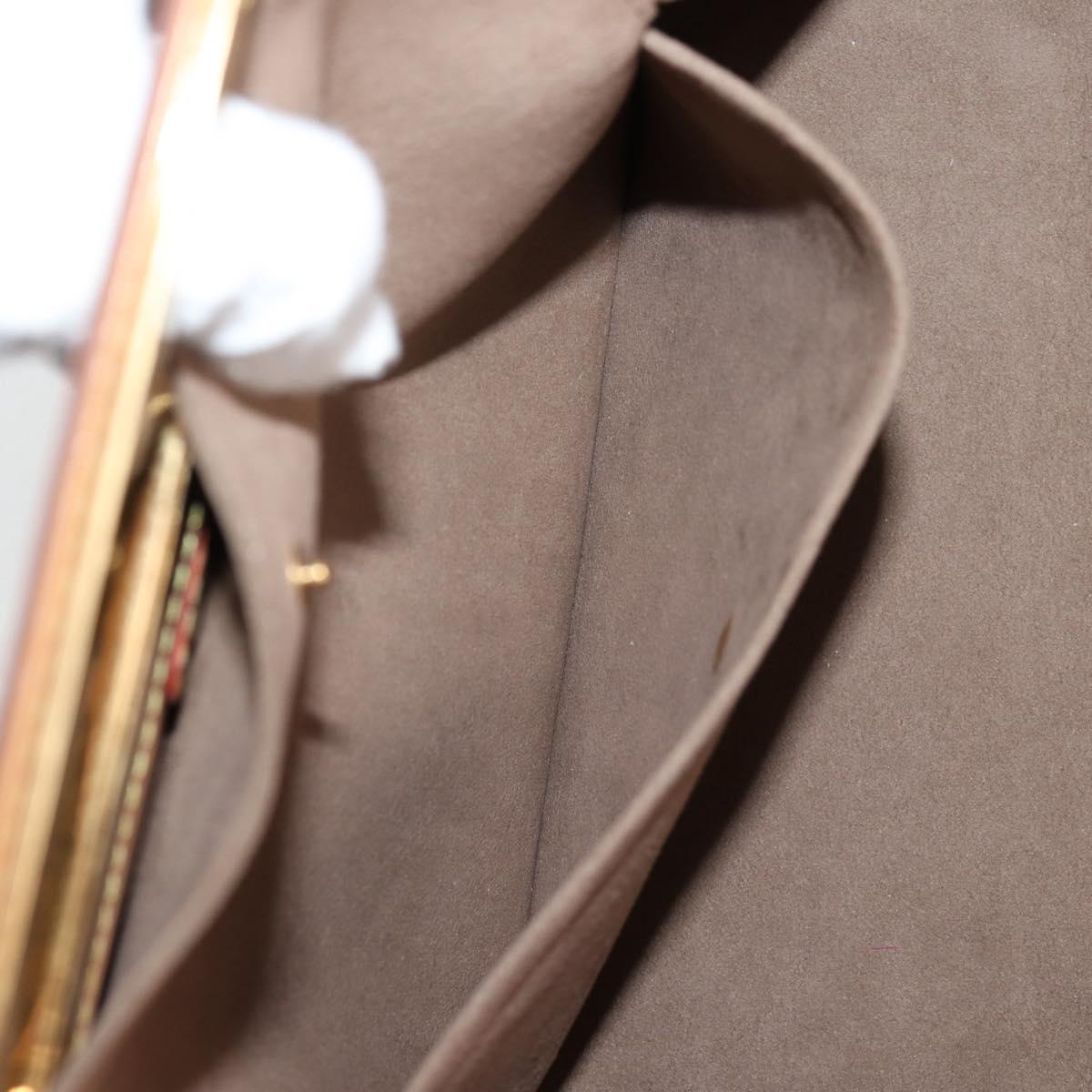 LOUIS VUITTON Monogram Multicolor Judy MM Bag 2Way Black M40256 LV Auth 123526V