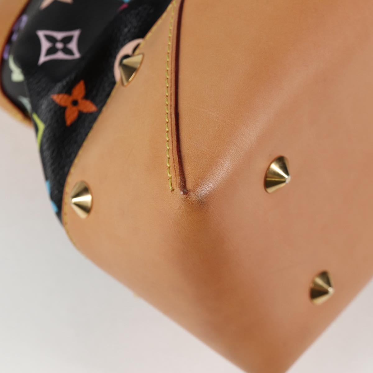 LOUIS VUITTON Monogram Multicolor Judy GM Bag 2way Black M40254 LV Auth 123527V