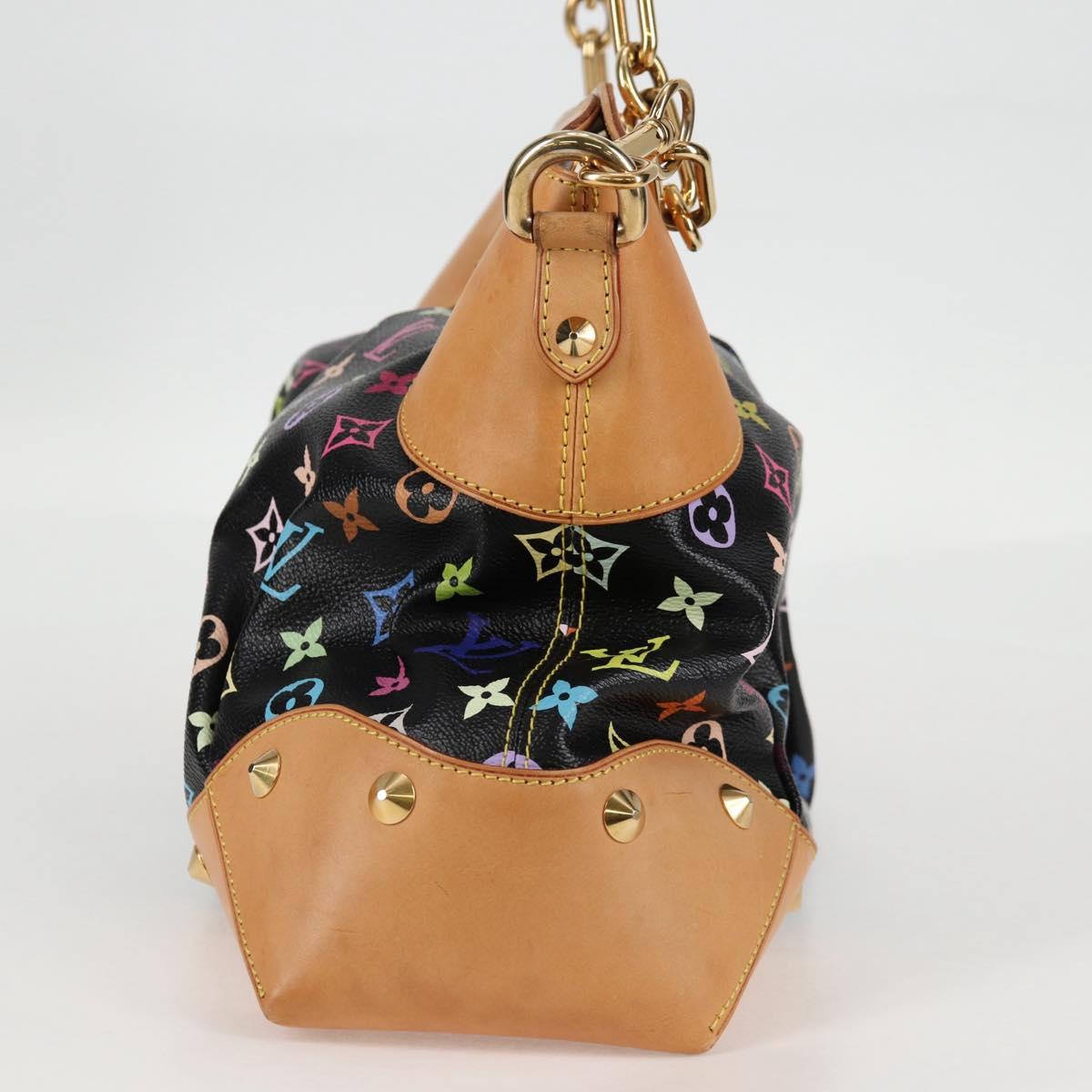 LOUIS VUITTON Monogram Multicolor Judy GM Bag 2way Black M40254 LV Auth 123527V