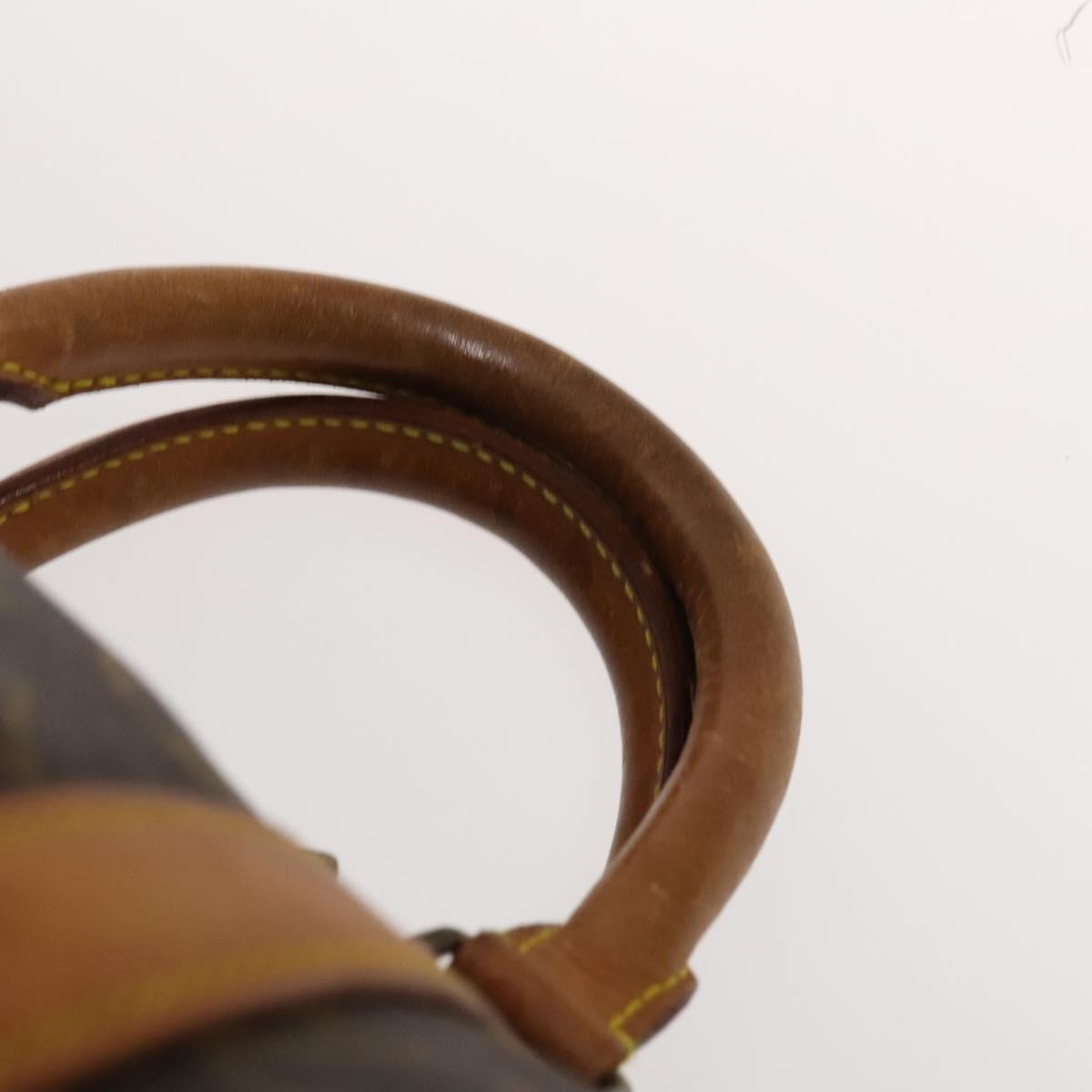 LOUIS VUITTON Monogram Keepall 55 Boston Bag M41424 LV Auth 123604