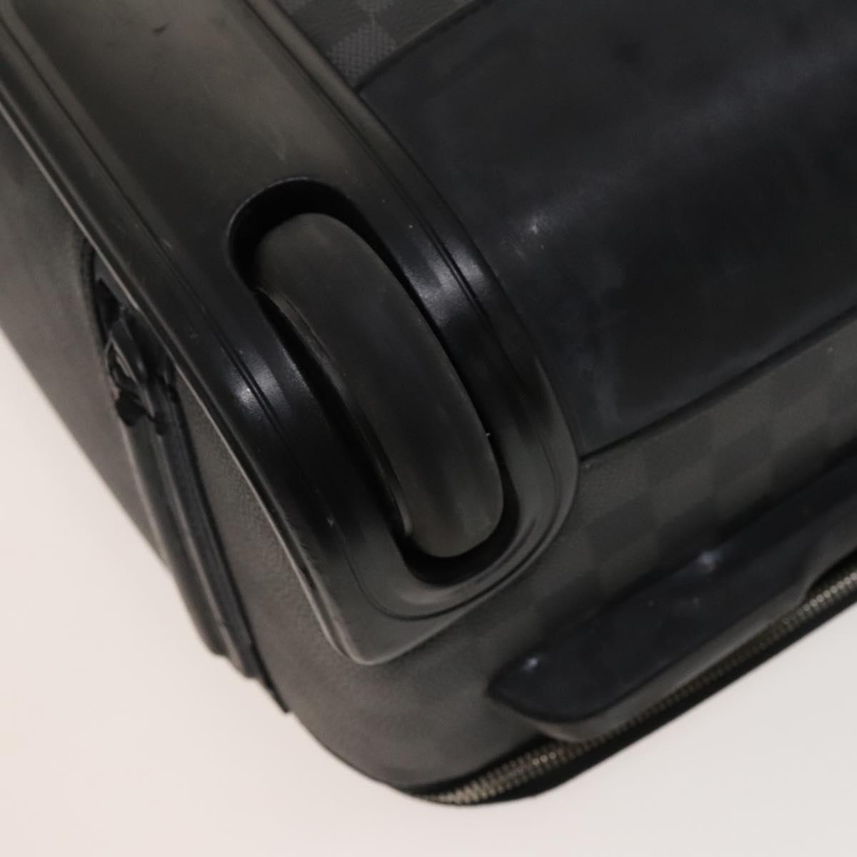 LOUIS VUITTON Damier Graphite Pegas 55 suitcase N23300 LV Auth 123620