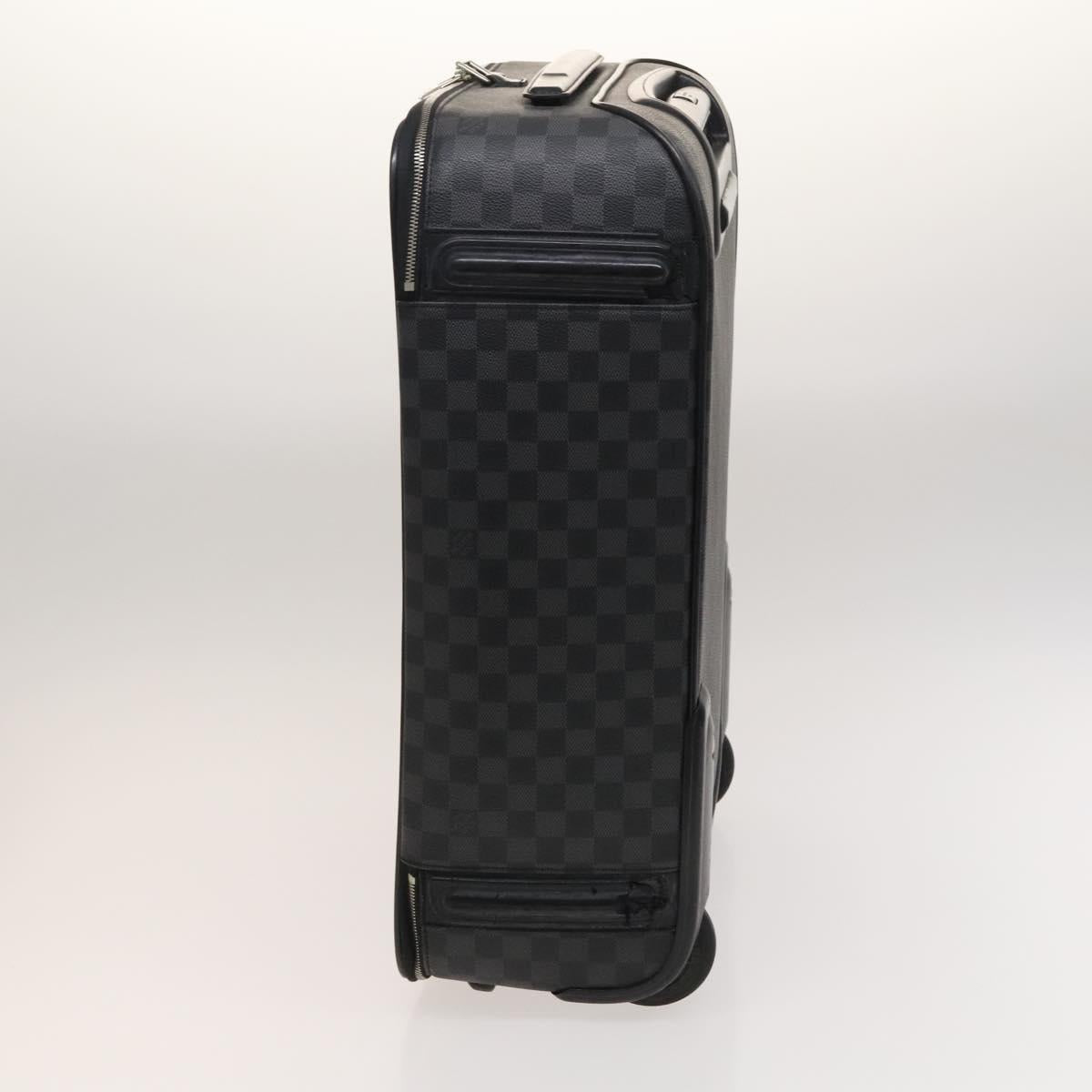 LOUIS VUITTON Damier Graphite Pegas 55 suitcase N23300 LV Auth 123620