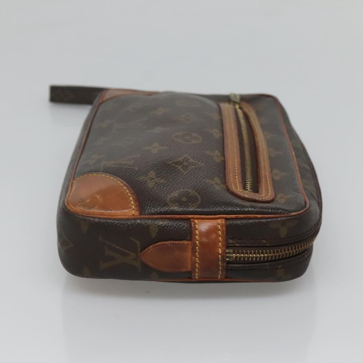 LOUIS VUITTON Monogram Marly Dragonne GM Clutch Bag M51825 LV Auth 123659