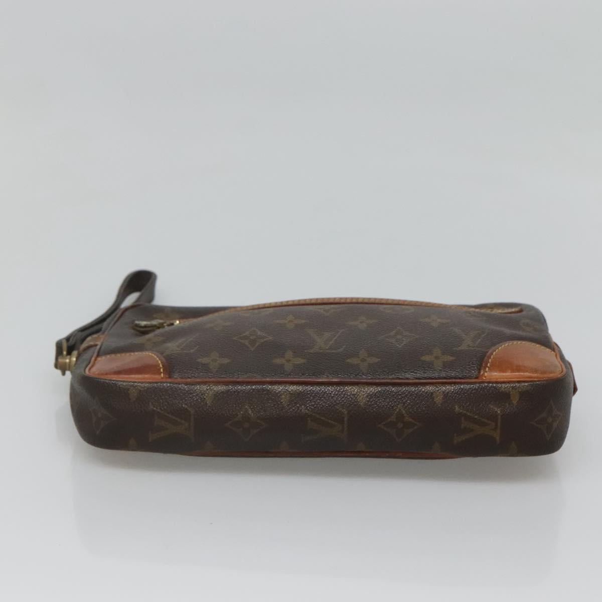 LOUIS VUITTON Monogram Marly Dragonne GM Clutch Bag M51825 LV Auth 123659