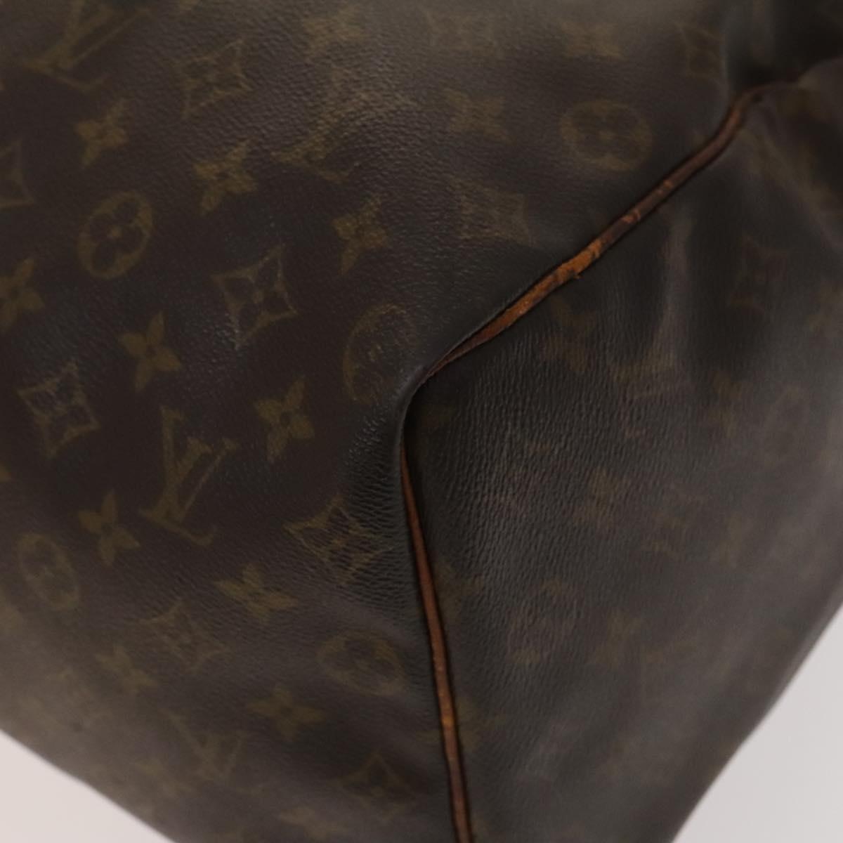 LOUIS VUITTON Monogram Keepall 50 Boston Bag M41426 LV Auth 123697