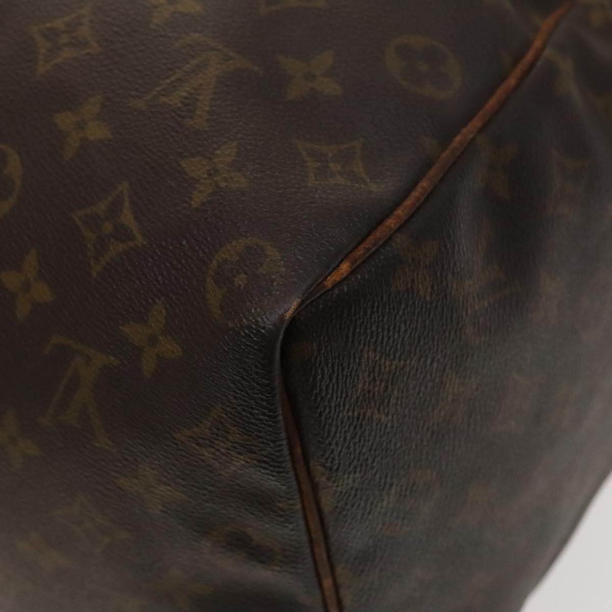 LOUIS VUITTON Monogram Keepall 50 Boston Bag M41426 LV Auth 123697