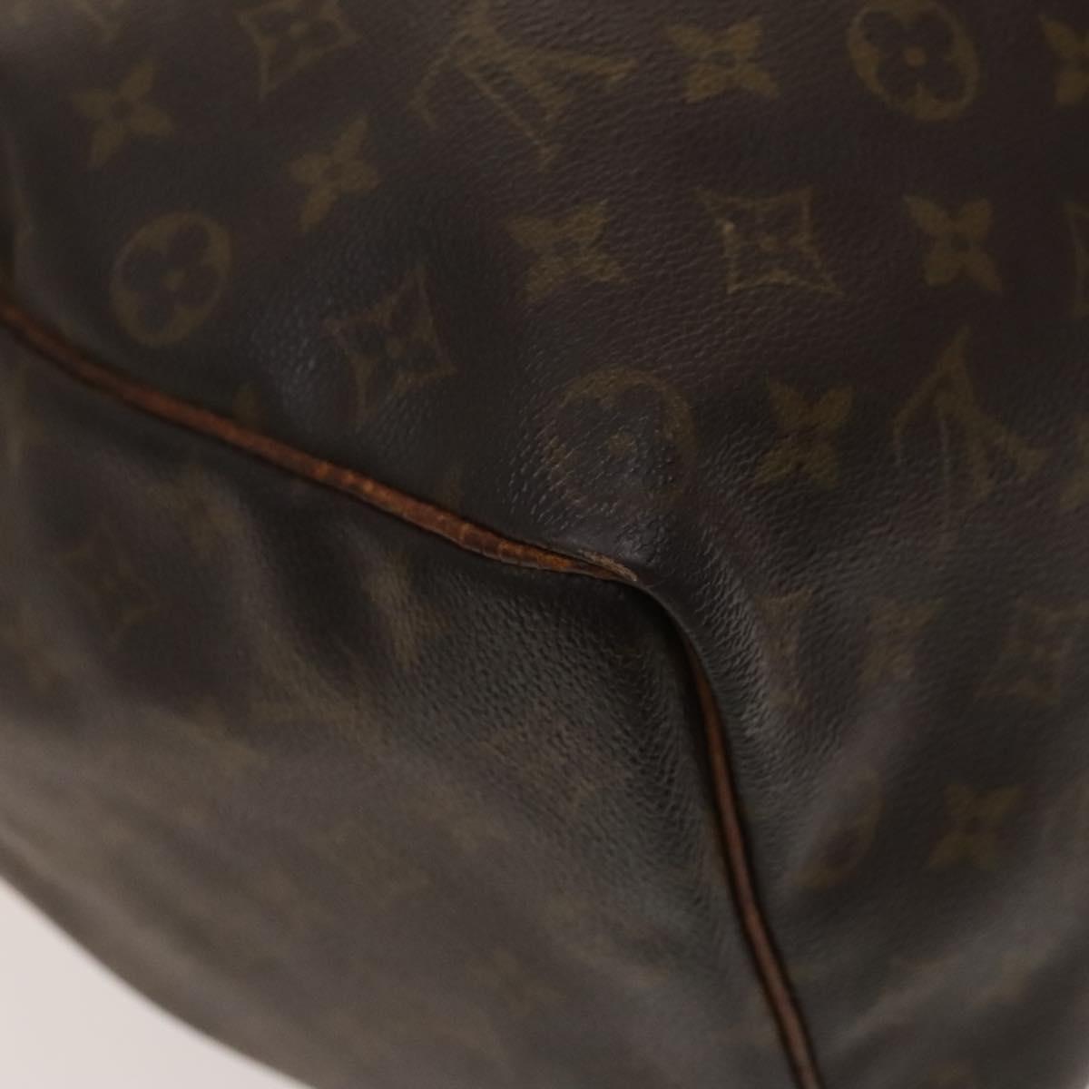 LOUIS VUITTON Monogram Keepall 50 Boston Bag M41426 LV Auth 123697