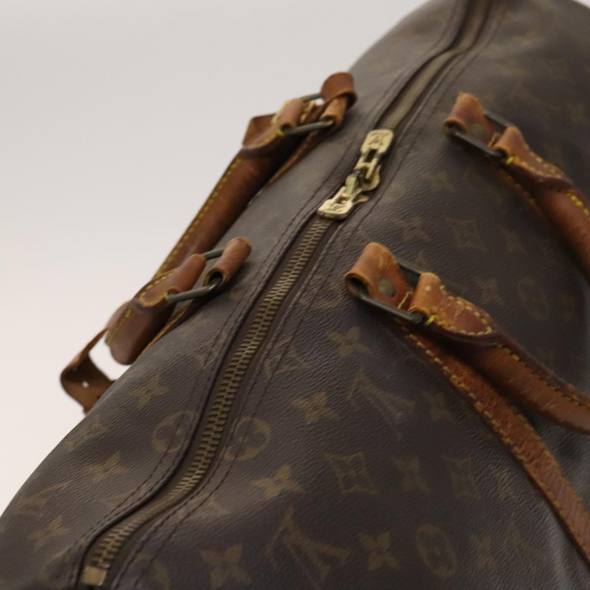 LOUIS VUITTON Monogram Keepall 50 Boston Bag M41426 LV Auth 123697