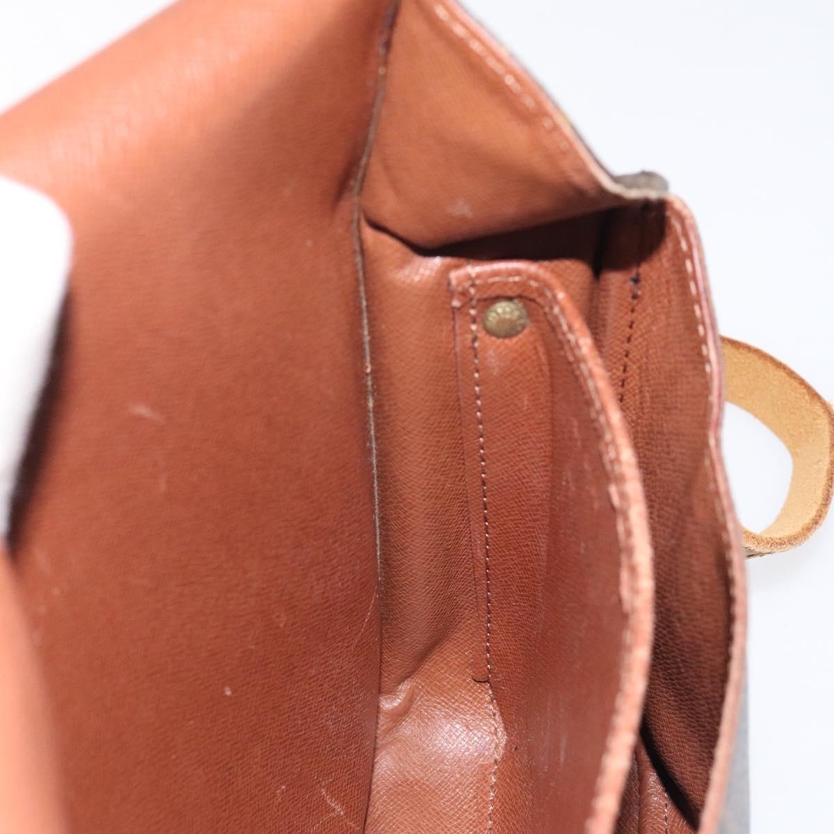 LOUIS VUITTON Monogram Cartouchiere MM Shoulder Bag M51253 LV Auth 123706