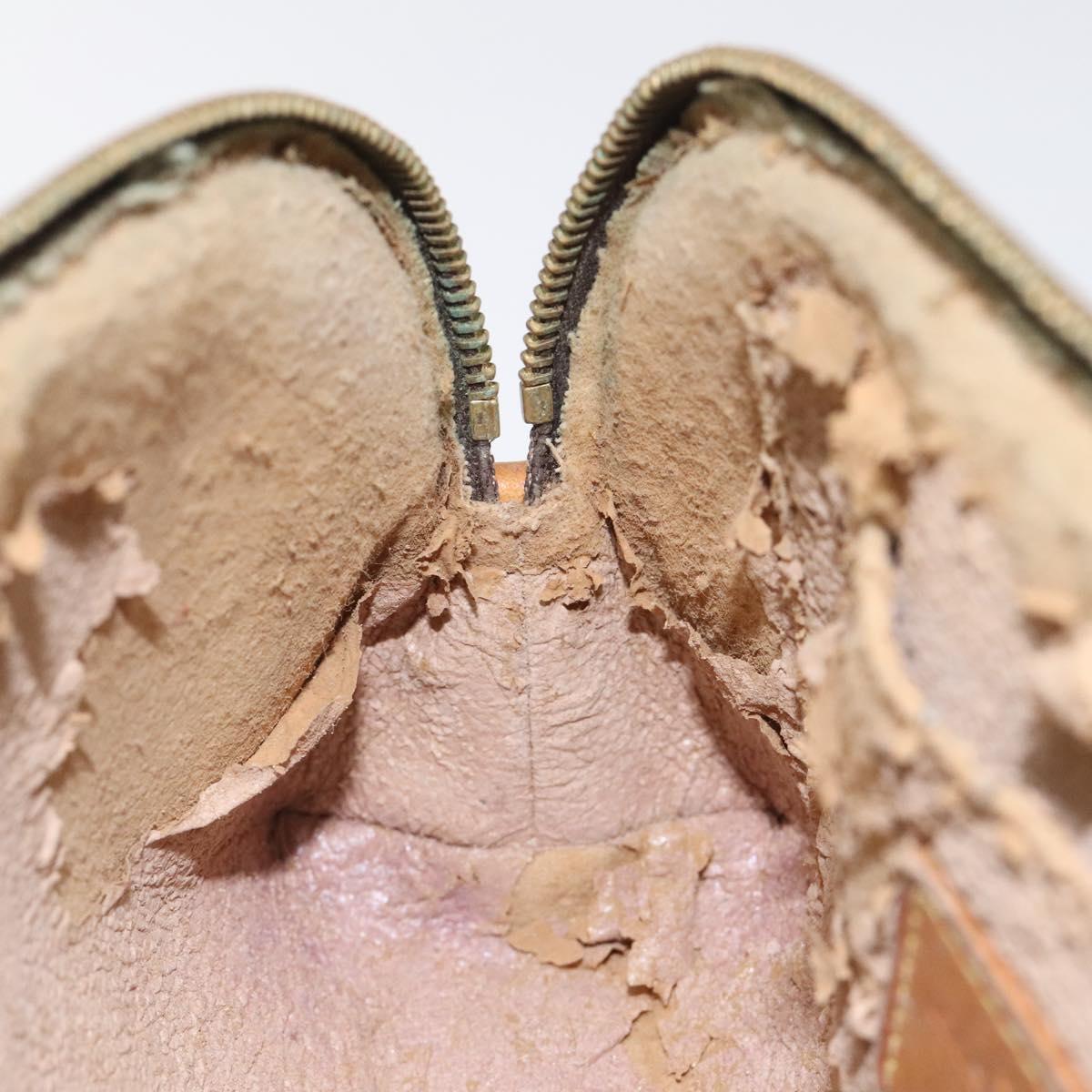 LOUIS VUITTON Monogram Pochette Cosmetic PM Cosmetic Pouch M47515 LV Auth 123776