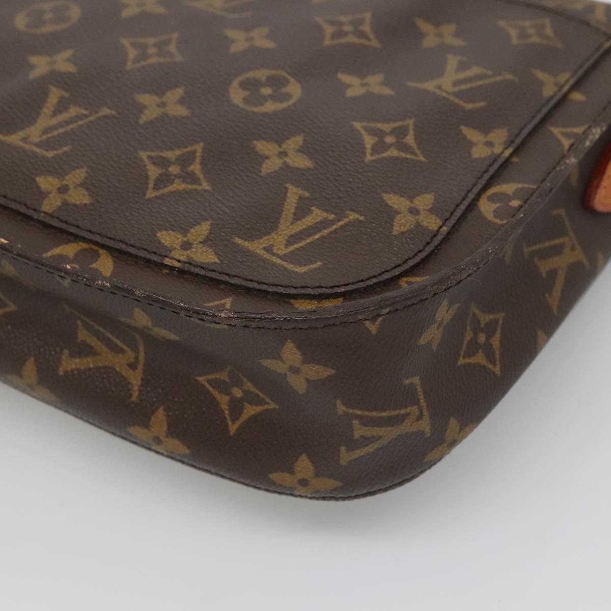 LOUIS VUITTON Monogram Saint Cloud GM Shoulder Bag M51242 LV Auth 123815