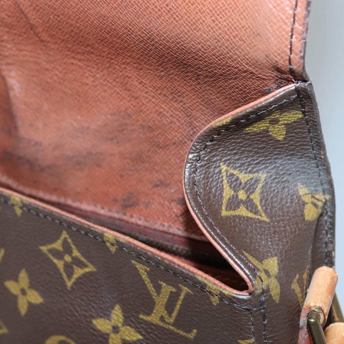 LOUIS VUITTON Monogram Saint Cloud GM Shoulder Bag M51242 LV Auth 123815