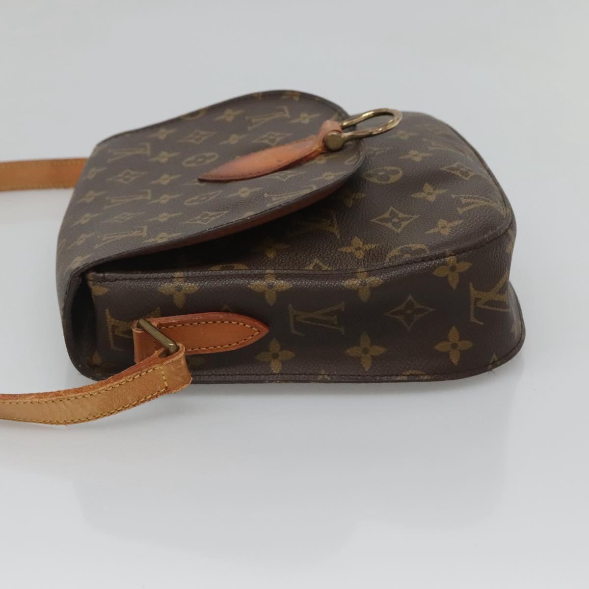 LOUIS VUITTON Monogram Saint Cloud GM Shoulder Bag M51242 LV Auth 123815