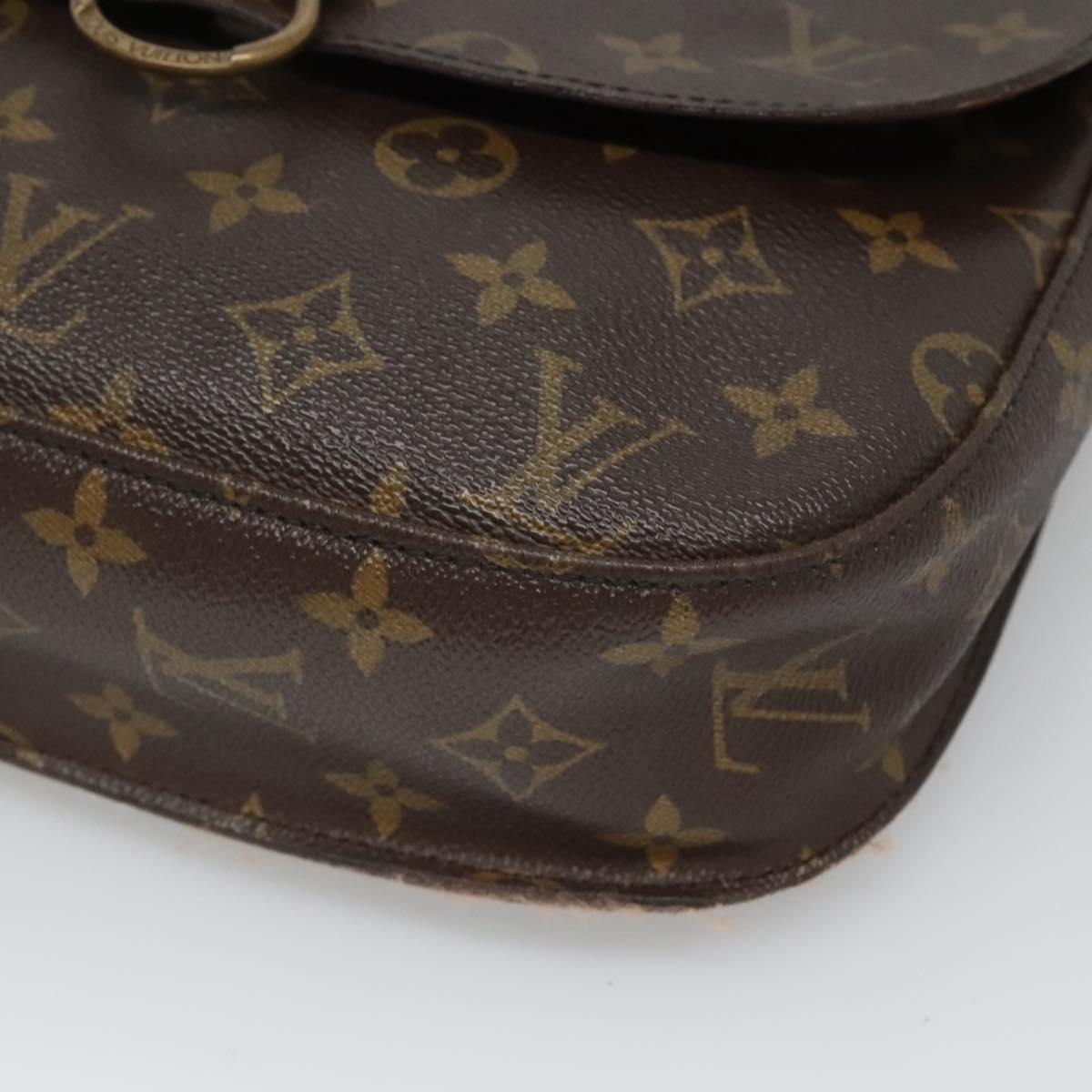 LOUIS VUITTON Monogram Saint Cloud GM Shoulder Bag M51242 LV Auth 123875