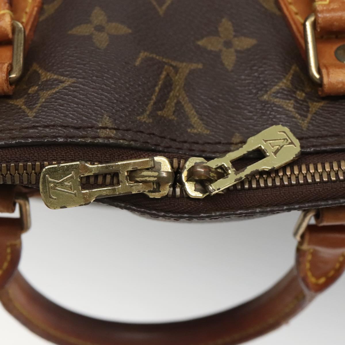 LOUIS VUITTON Monogram Alma Hand Bag M51130 LV Auth 123879