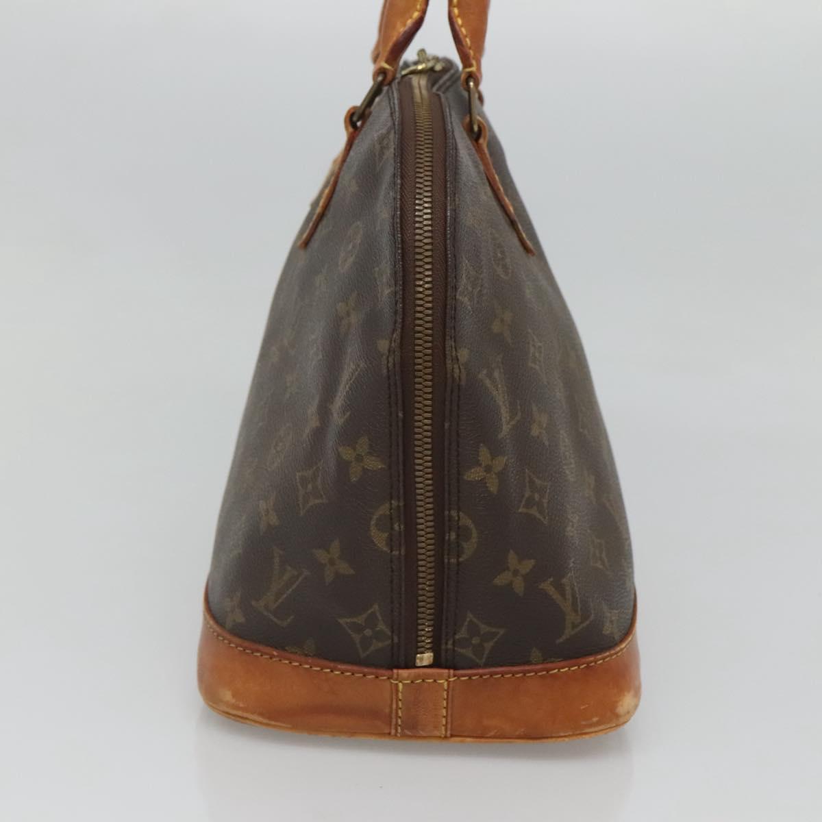 LOUIS VUITTON Monogram Alma Hand Bag M51130 LV Auth 123879