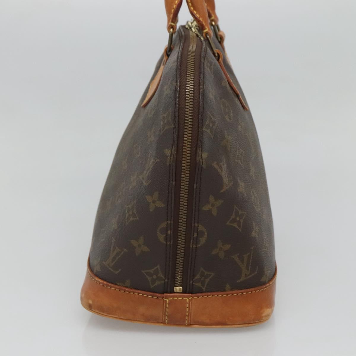 LOUIS VUITTON Monogram Alma Hand Bag M51130 LV Auth 123879