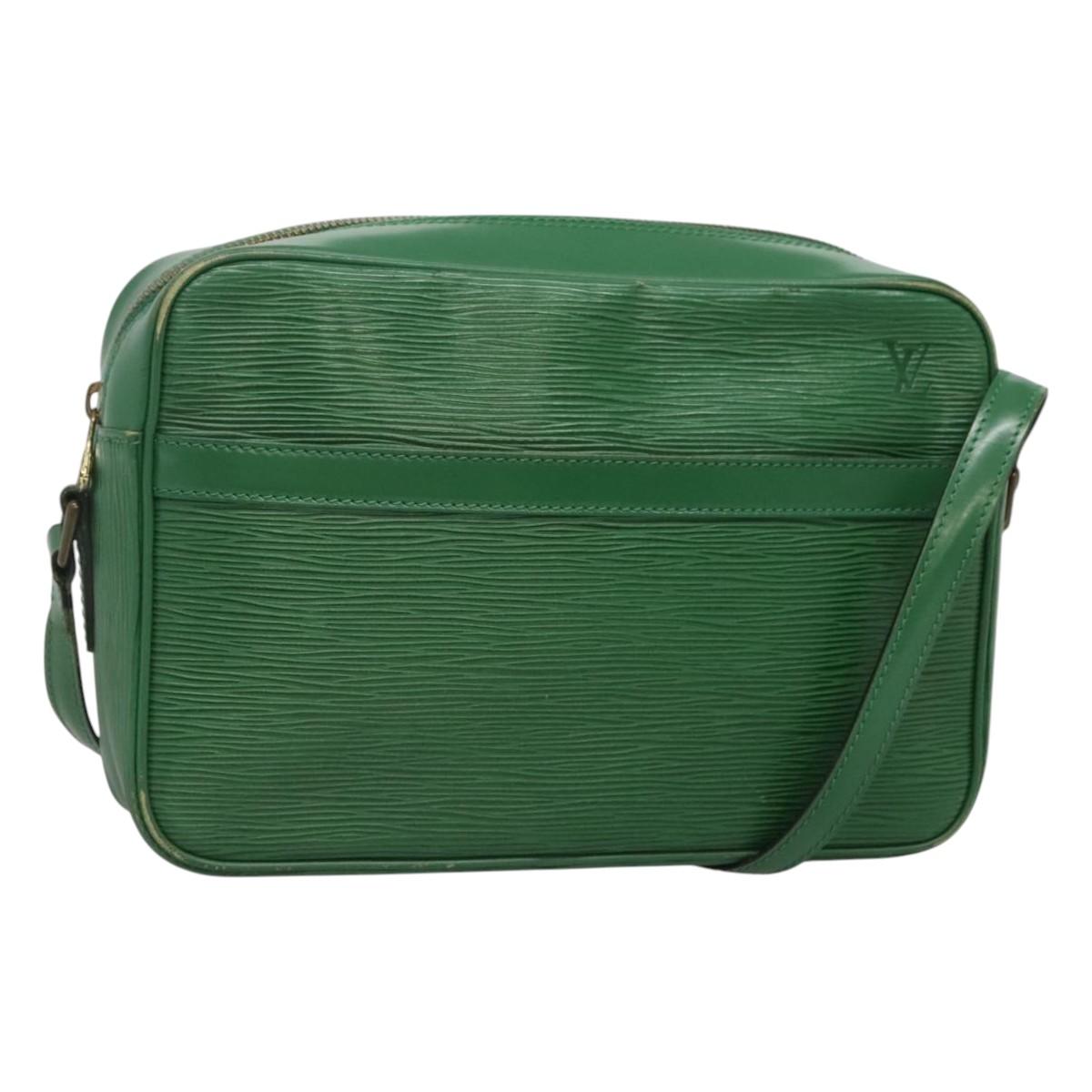 LOUIS VUITTON Epi Trocadero 27 Shoulder Bag Green M52314 LV Auth 123917