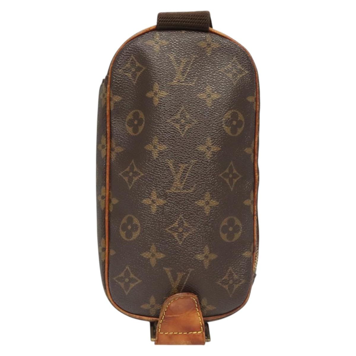 LOUIS VUITTON Monogram Pochette Gange Shoulder Bag M51870 LV Auth 123927