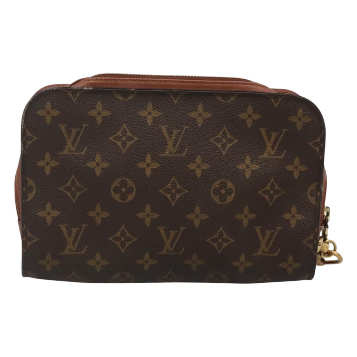 LOUIS VUITTON Monogram Orsay Clutch Bag M51790 LV Auth 123929