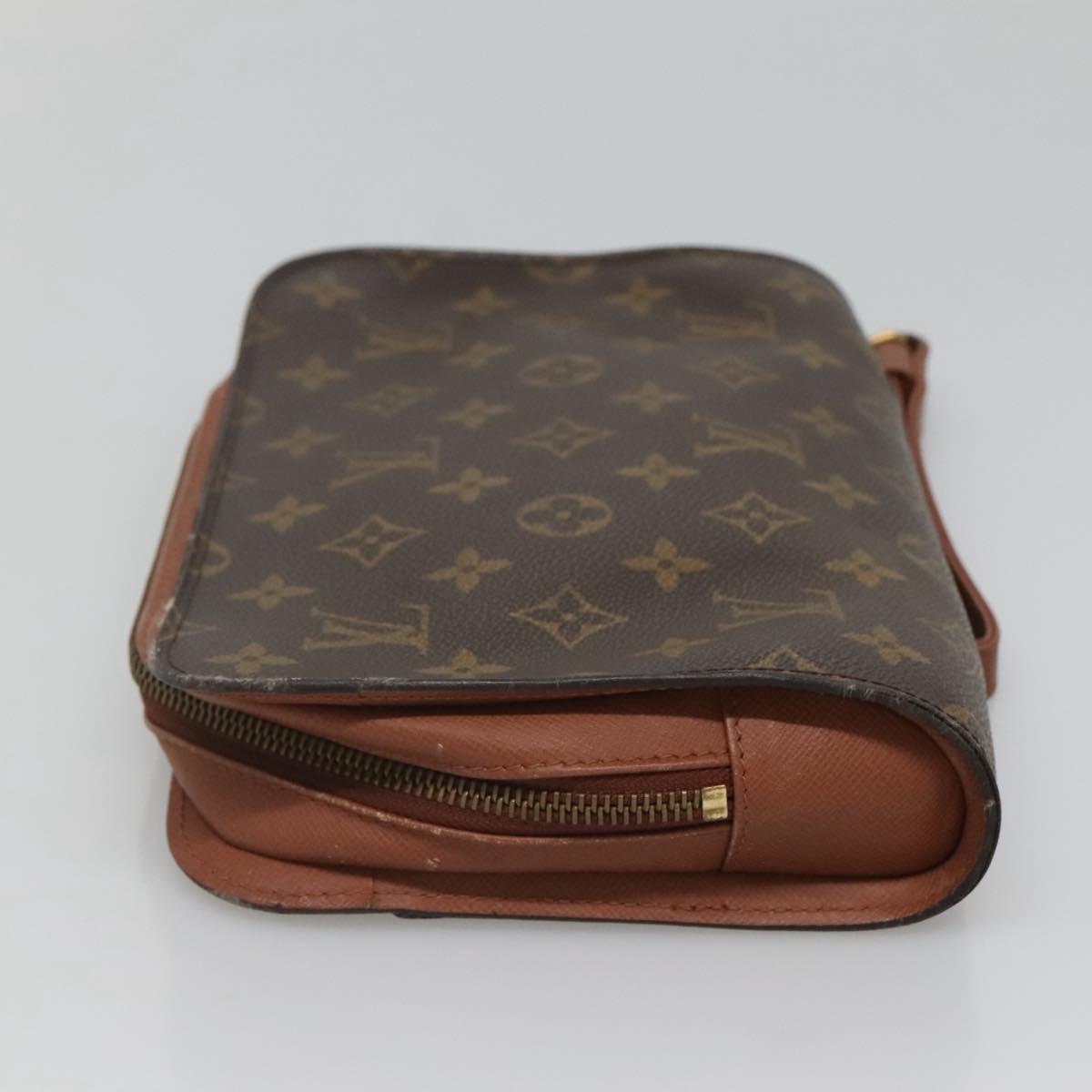 LOUIS VUITTON Monogram Orsay Clutch Bag M51790 LV Auth 123929