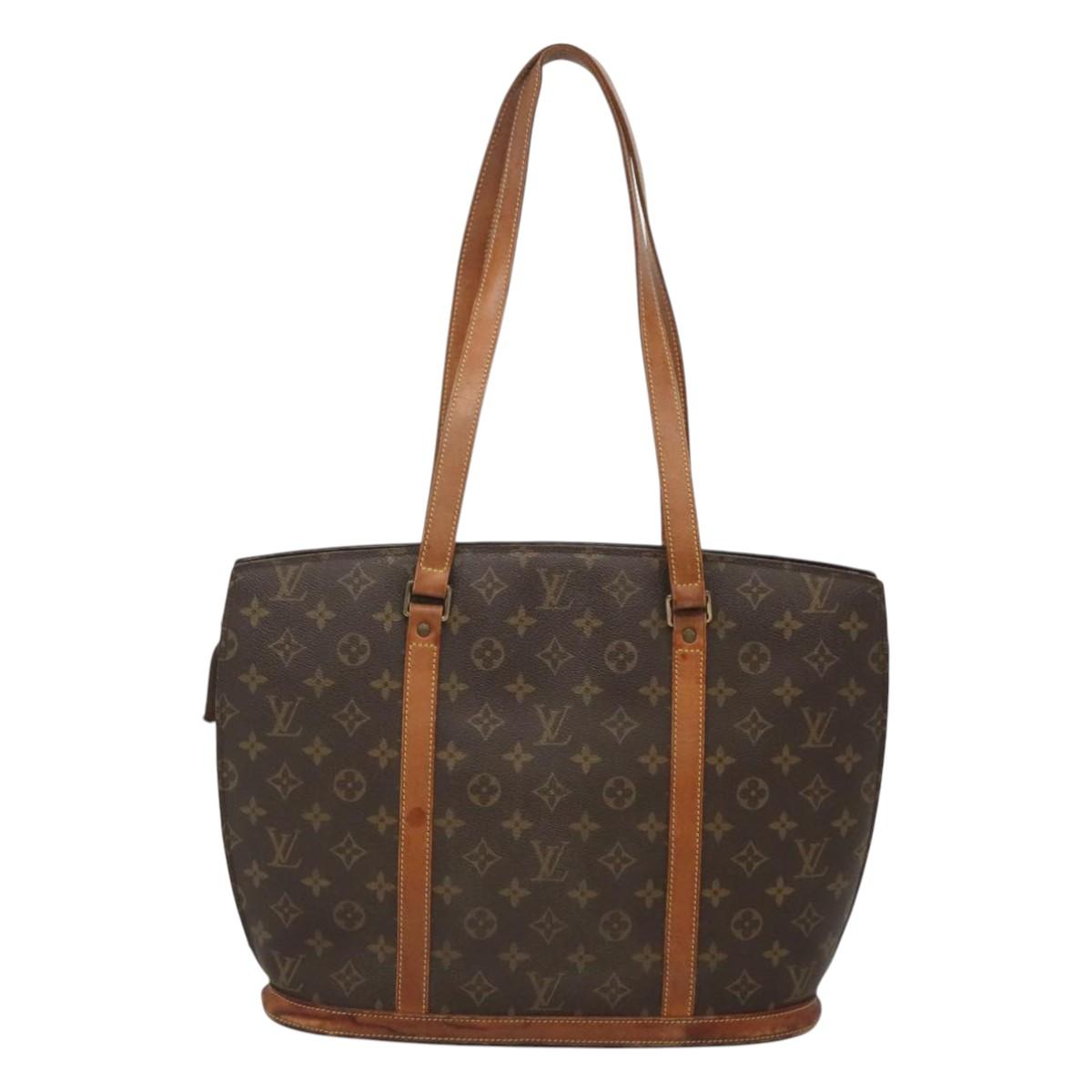 LOUIS VUITTON Monogram Babylone Tote Bag M51102 LV Auth 123936