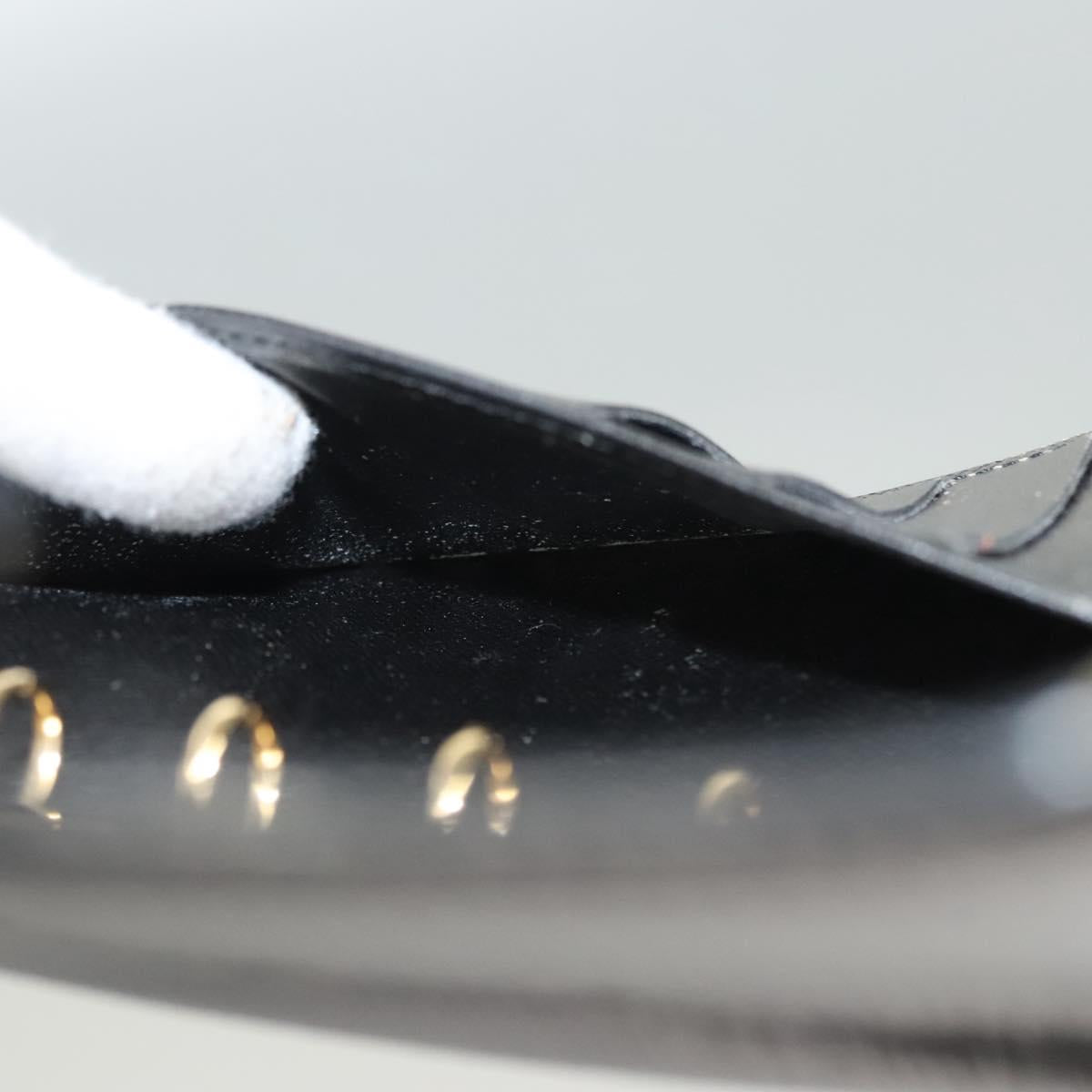 LOUIS VUITTON Epi Agenda PM Day Planner Cover Black R20052 LV Auth 124013